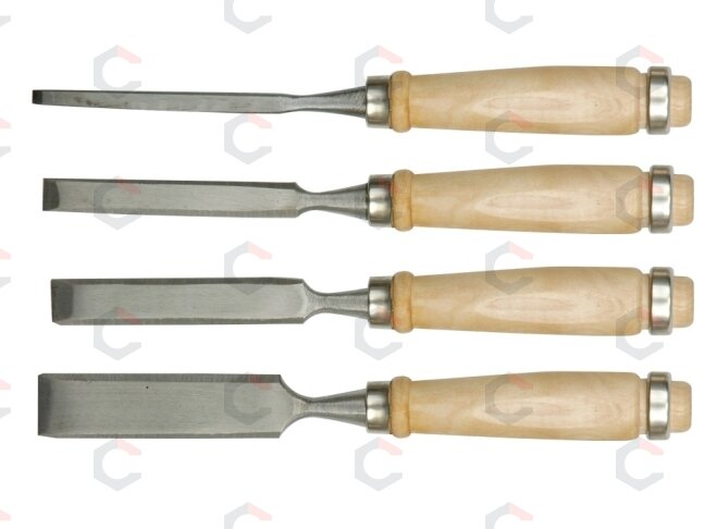 Kaltų medžiui rinkinys | 4 vnt. (25500) Kaltų medžiui rinkinys | 4 vnt. (25500)