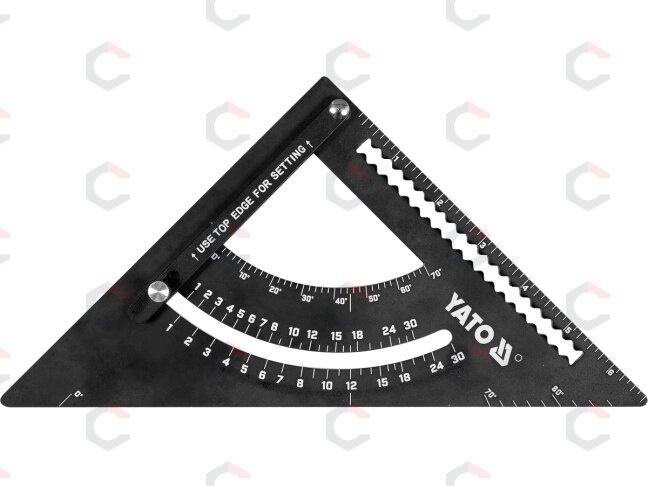Kampainis aliuminis / rėmas | 170 mm (YT-70782) 1 Kampainis aliuminis / rėmas | 170 mm (YT-70782) 1