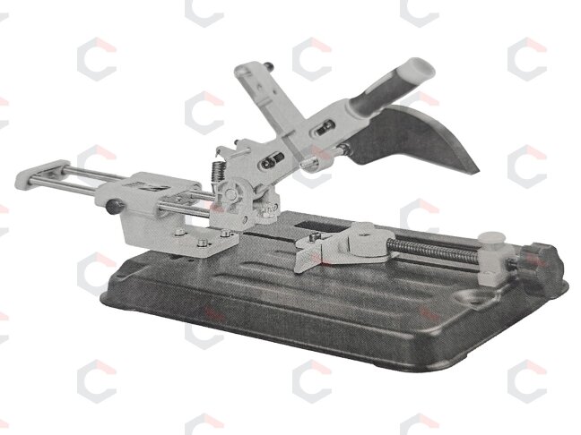 Kampinio šlifuoklio stovas su išilgine pastūma | 115–125 mm (GH61125) 6 Kampinio šlifuoklio stovas su išilgine pastūma | 115–125 mm (GH61125) 6