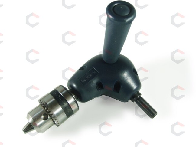 Kampinis priedas grąžtui 10 mm su raktu (3/8") (SKA03) 1 Kampinis priedas grąžtui 10 mm su raktu (3/8") (SKA03) 1