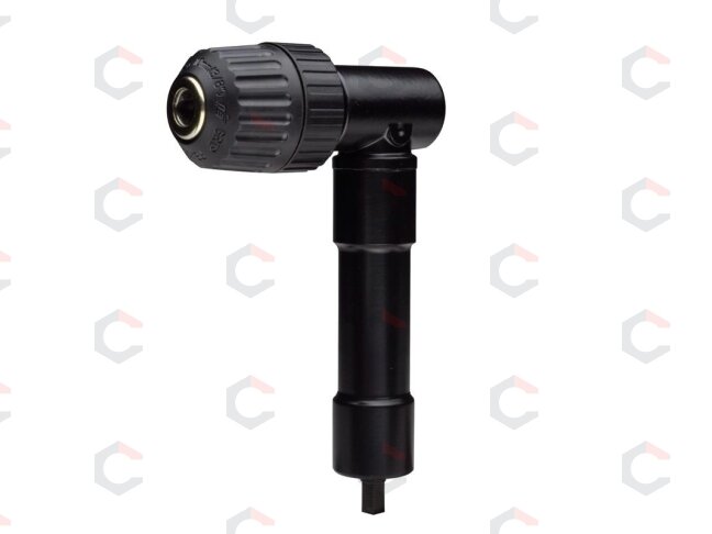 Kampinis priedas grąžtui | aliuminis korpusas | 10 mm (SKA06) 1 Kampinis priedas grąžtui | aliuminis korpusas | 10 mm (SKA06) 1