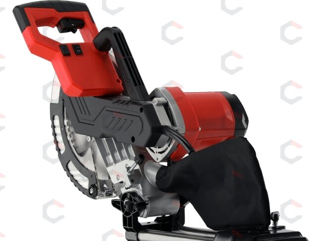 Skersavimo pjūklas su pratraukimu ir lazeriu | 1800 W | 255 mm (YT-821732) 7 Skersavimo pjūklas su pratraukimu ir lazeriu | 1800 W | 255 mm (YT-821732) 7