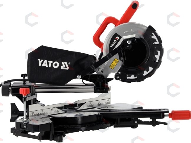 Skersavimo pjūklas su pratraukimu ir lazeriu | 2000 W | 216 mm (YT-821710) 2 Skersavimo pjūklas su pratraukimu ir lazeriu | 2000 W | 216 mm (YT-821710) 2