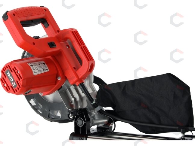 Skersavimo pjūklas su pratraukimu ir lazeriu | 2000 W | 216 mm (YT-821710) 7
