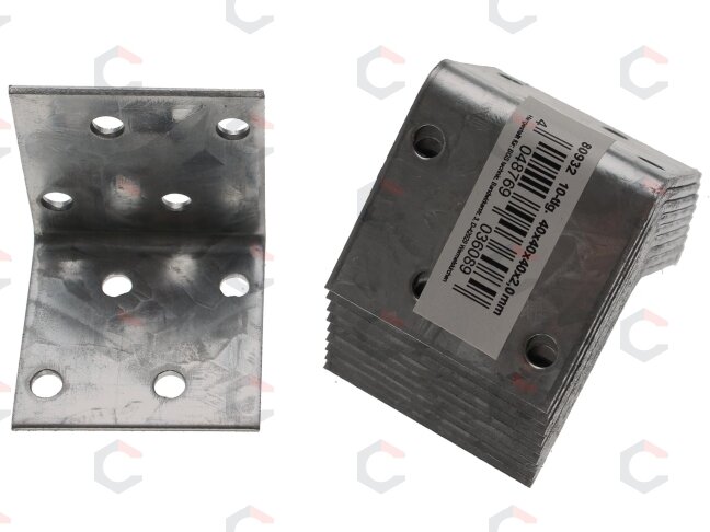 Kampinis sujungimas | 40 x 40 x 40 mm | 10 vnt. (80932) Kampinis sujungimas | 40 x 40 x 40 mm | 10 vnt. (80932)
