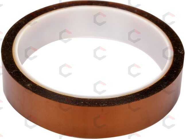 Izoliacinė Kapton juosta elektronikai | karščiui atspari | 20 mm x 33 m (YT-82542) Izoliacinė Kapton juosta elektronikai | karščiui atspari | 20 mm x 33 m (YT-82542)