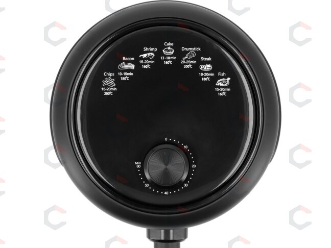 Karšto oro gruzdintuvė | kompaktiška, be aliejaus | 2.6 L, 1000 W (67560) 5 Karšto oro gruzdintuvė | kompaktiška, be aliejaus | 2.6 L, 1000 W (67560) 5