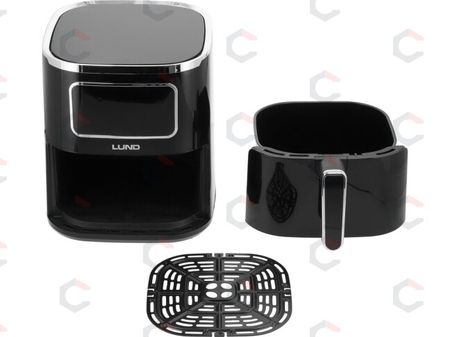 Karšto oro gruzdintuvė | be aliejaus, LCD valdymas | 5 L, 1450 W (67561) 9
