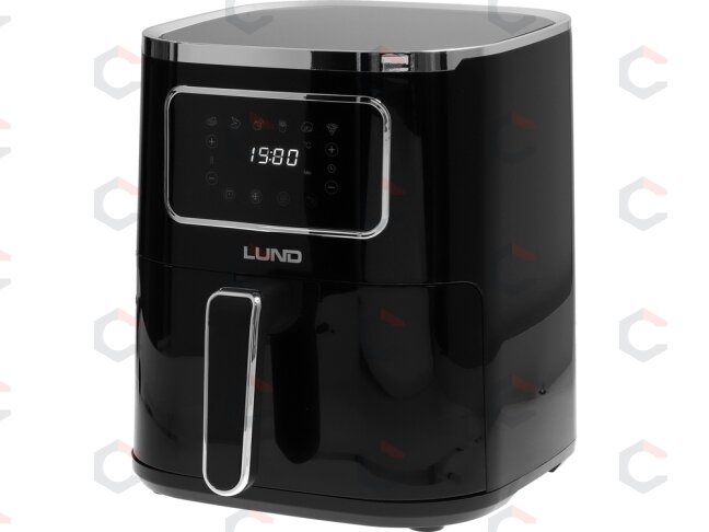 Karšto oro gruzdintuvė | be aliejaus, LCD valdymas | 5 L, 1450 W (67561) Karšto oro gruzdintuvė | be aliejaus, LCD valdymas | 5 L, 1450 W (67561)
