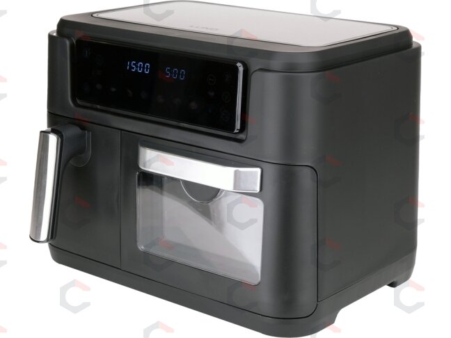 Karšto oro gruzdintuvė dviguba | be aliejaus, juoda | 2400 W, 3.5 L + 7.5 L (67564) 3 Karšto oro gruzdintuvė dviguba | be aliejaus, juoda | 2400 W, 3.5 L + 7.5 L (67564) 3
