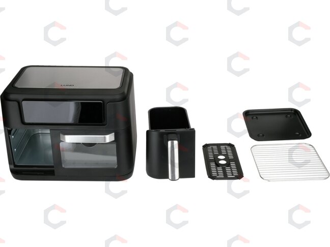 Karšto oro gruzdintuvė dviguba | be aliejaus, juoda | 2400 W, 3.5 L + 7.5 L (67564) 8