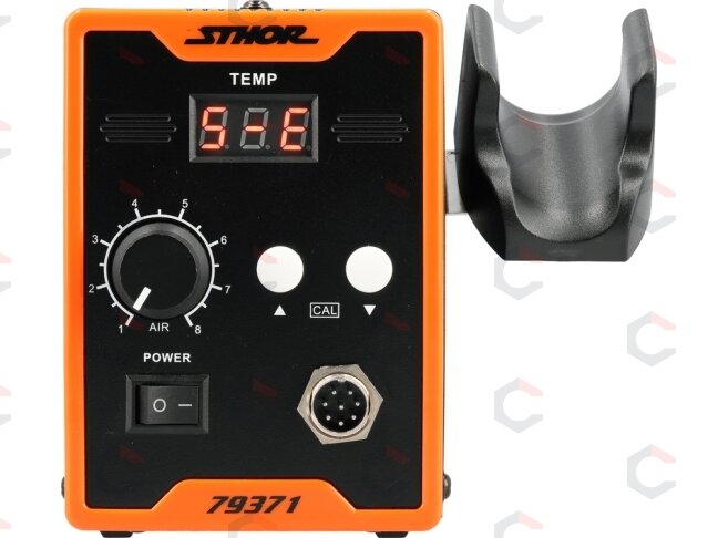 Karšto oro pūtimo stotelė 750W | Led ekranas | temperatūros kontrolės sistema (79371) 3 Karšto oro pūtimo stotelė 750W | Led ekranas | temperatūros kontrolės sistema (79371) 3