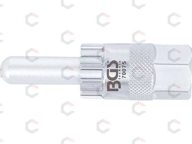 Dviračio kasetės ir stabdžių disko fiksavimo žiedo galvutė BGS | 12 mm ašiai | 1/2" (70075) 2 Dviračio kasetės ir stabdžių disko fiksavimo žiedo galvutė BGS | 12 mm ašiai | 1/2" (70075) 2