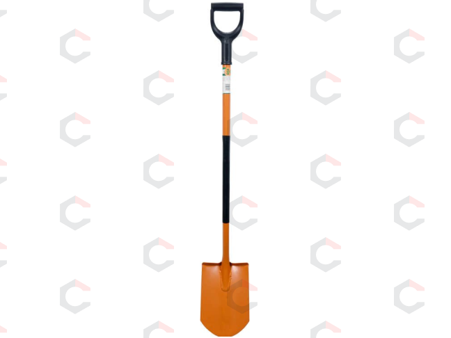 Profiliuotas aštrus kastuvas | 45 HRC | metalinė rankena (35721) Profiliuotas aštrus kastuvas | 45 HRC | metalinė rankena (35721)