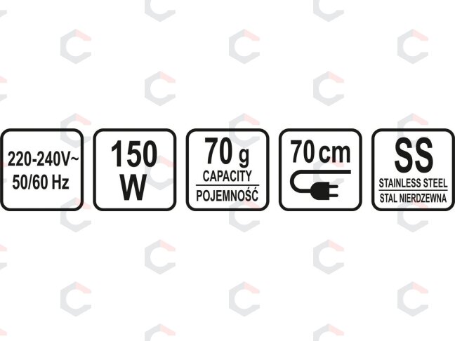 Kavamalė | Su stovu | juoda | 150W (68481) 6 Kavamalė | Su stovu | juoda | 150W (68481) 6