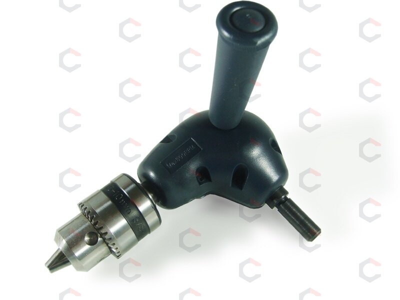 Kampinis priedas grąžtui 10 mm su raktu (3/8") (SKA03) 1 Kampinis priedas grąžtui 10 mm su raktu (3/8") (SKA03) 1