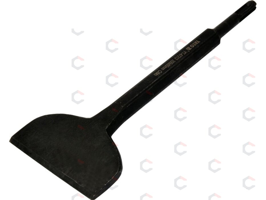 Kaltas plokščias | SDS PLUS/CrMo | Glazūrai ir tinkui | 80 mm plotis (YT-47212) 1 Kaltas plokščias | SDS PLUS/CrMo | Glazūrai ir tinkui | 80 mm plotis (YT-47212) 1