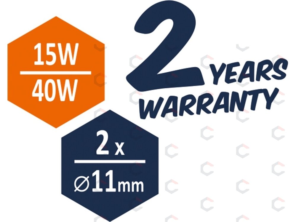 Karštų klijų pistoletas | 11 mm / 40W (73056) 4 Karštų klijų pistoletas | 11 mm / 40W (73056) 4