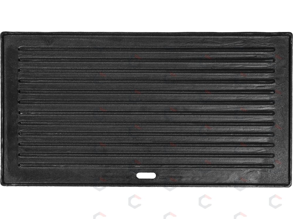 Ketaus plokštelė dujiniams griliams | dvipusė lygi/grublėta | 220×410 mm (YG-20020) 1 Ketaus plokštelė dujiniams griliams | dvipusė lygi/grublėta | 220×410 mm (YG-20020) 1