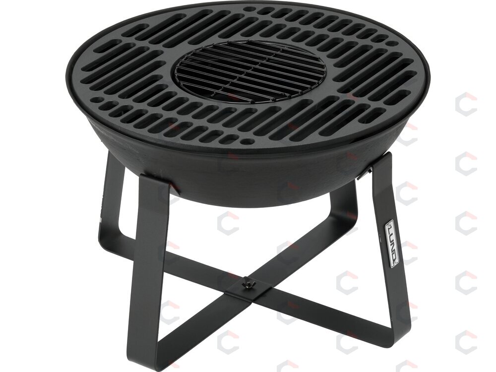 Ketaus sodo ugniakuras su grotelėmis | 50 cm | 2 viename (99719) 2 Ketaus sodo ugniakuras su grotelėmis | 50 cm | 2 viename (99719) 2