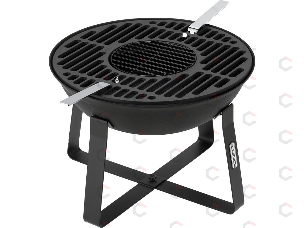 Ketaus sodo ugniakuras su grotelėmis | 50 cm | 2 viename (99719) Ketaus sodo ugniakuras su grotelėmis | 50 cm | 2 viename (99719)