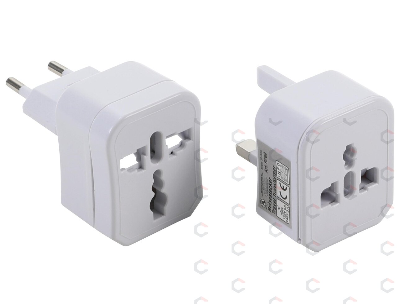 Kelioniniai kištukiniai adapteriai | 3 vnt. (9798) 1