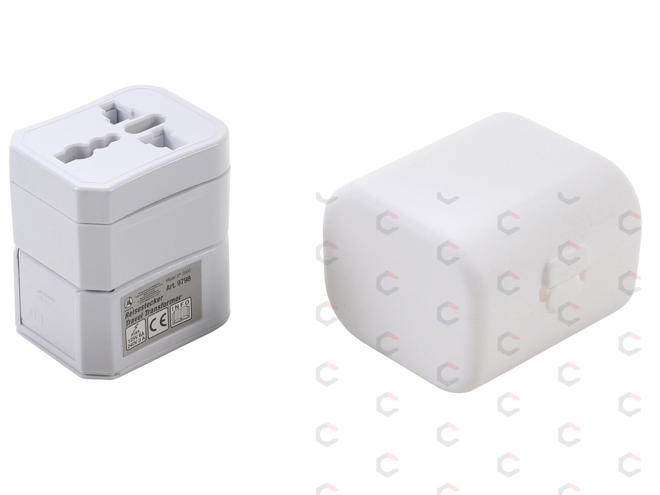 Kelioniniai kištukiniai adapteriai | 3 vnt. (9798) 4