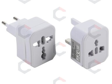 Kelioniniai kištukiniai adapteriai | 3 vnt. (9798)