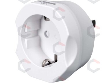 Kelionininis adapteris | euro rozetė / JAV kištukas | Europa – JAV (72441) Kelionininis adapteris | euro rozetė / JAV kištukas | Europa – JAV (72441)
