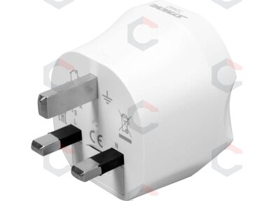 Kelionininis adapteris | euro rozetė / UK kištukas | Europa – UK (72442) Kelionininis adapteris | euro rozetė / UK kištukas | Europa – UK (72442)