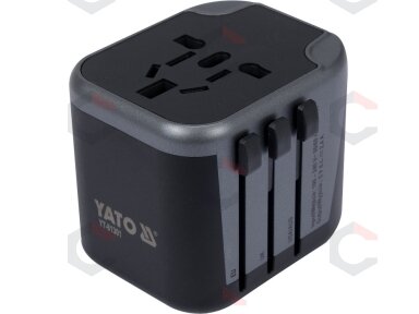 Kelionininis adapteris | universalus | daugiau nei 150 šalių | su 2 X USB 5V / 2.4A Įkrovikliu (YT-81301) Kelionininis adapteris | universalus | daugiau nei 150 šalių | su 2 X USB 5V / 2.4A Įkrovikliu (YT-81301)