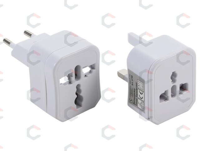 Kelioniniai kištukiniai adapteriai | 3 vnt. (9798) 1 Kelioniniai kištukiniai adapteriai | 3 vnt. (9798) 1
