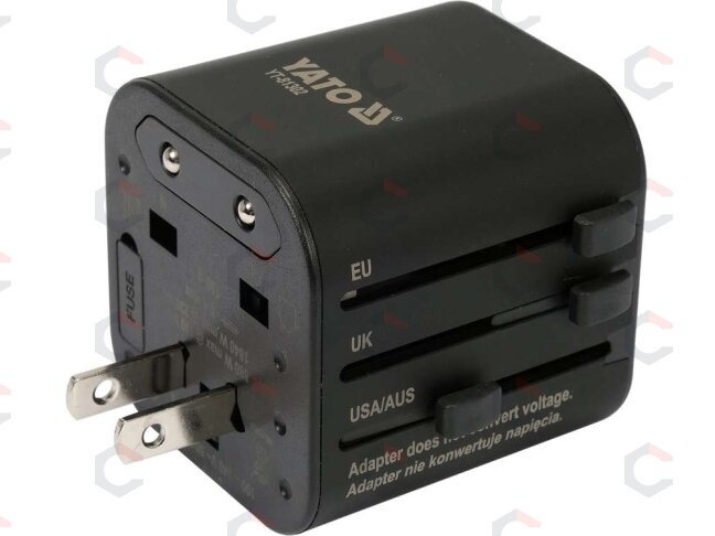 Kelionininis adapteris | universalus | daugiau nei 150 šalių (YT-81302) 3 Kelionininis adapteris | universalus | daugiau nei 150 šalių (YT-81302) 3