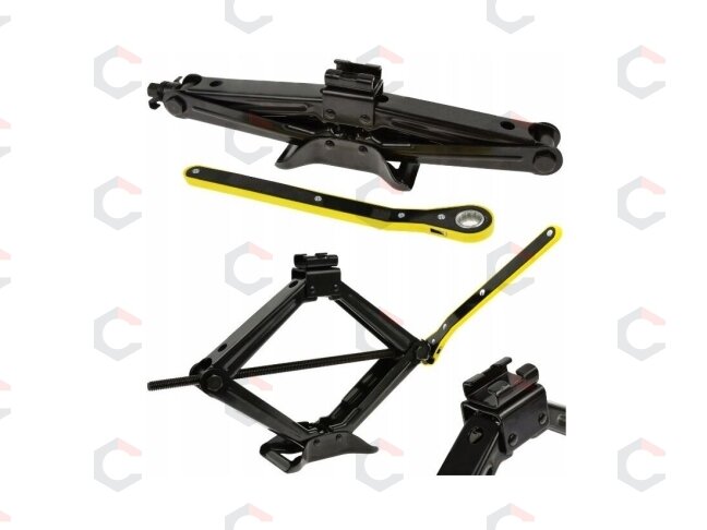 Keltuvas mechaninis trapecinis | su specialiu terkšliniu raktu | 105 - 380 mm | 1.5 t (JFM-1.5T) 1 Keltuvas mechaninis trapecinis | su specialiu terkšliniu raktu | 105 - 380 mm | 1.5 t (JFM-1.5T) 1