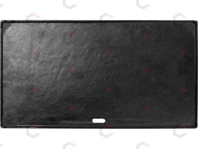 Ketaus plokštelė dujiniams griliams | dvipusė lygi/grublėta | 220×410 mm (YG-20020) 2 Ketaus plokštelė dujiniams griliams | dvipusė lygi/grublėta | 220×410 mm (YG-20020) 2