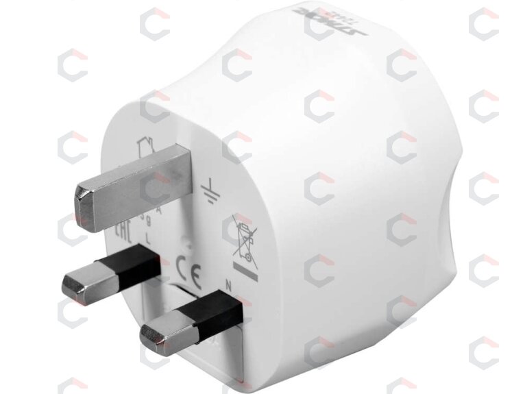 Kelionininis adapteris | euro rozetė / UK kištukas | Europa – UK (72442) 1 Kelionininis adapteris | euro rozetė / UK kištukas | Europa – UK (72442) 1