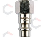Kištukas 1/4" (vidinis sriegis) (YT-2403) Kištukas 1/4" (vidinis sriegis) (YT-2403)