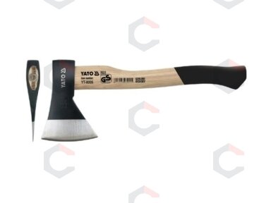Kirvis | Hickory rankena | 710 mm ilgis | 1400 g (YT-8005) Kirvis | Hickory rankena | 710 mm ilgis | 1400 g (YT-8005)