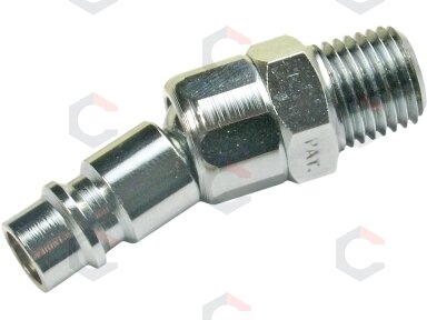 Kištukas šarnyrinis | 6,3 mm (1/4") išorinis sriegis (3228) Kištukas šarnyrinis | 6,3 mm (1/4") išorinis sriegis (3228)