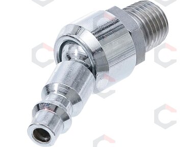 Kištukas šarnyrinis | 6.3 mm (1/4") išorinis sriegis (7066) Kištukas šarnyrinis | 6.3 mm (1/4") išorinis sriegis (7066)