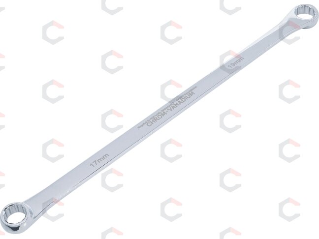 Kilpinis raktas ilgas 17x19 mm, 410 mm ilgio (1186-17x19) Kilpinis raktas ilgas 17x19 mm, 410 mm ilgio (1186-17x19)