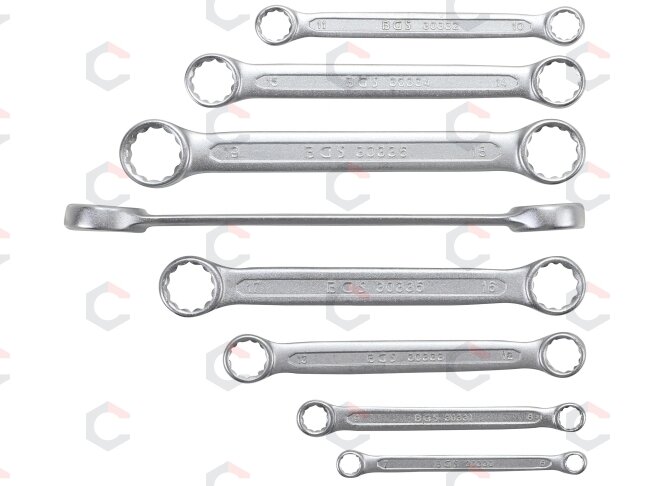 Kilpinių raktų rinkinys | tiesūs | 6-22 mm | 8 vnt. (30300) 6 Kilpinių raktų rinkinys | tiesūs | 6-22 mm | 8 vnt. (30300) 6