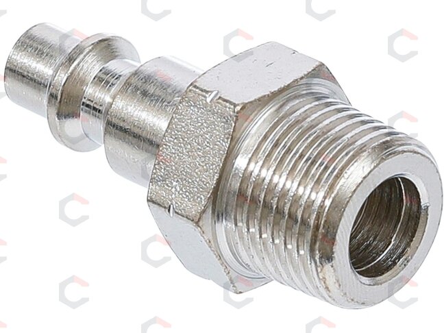 Kištukas | 10 mm (3/8") išorinis sriegis (7064) 1 Kištukas | 10 mm (3/8") išorinis sriegis (7064) 1