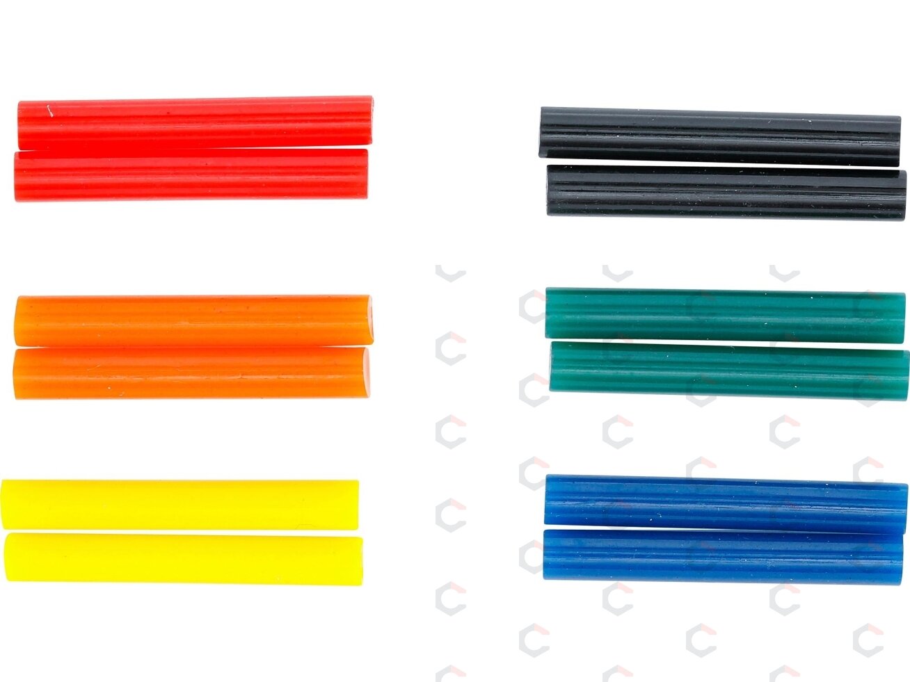 Klijų lazdelės | spalvotos | Ø 7,5 mm, 50 mm | 12 vnt. (80849) 2 Klijų lazdelės | spalvotos | Ø 7,5 mm, 50 mm | 12 vnt. (80849) 2