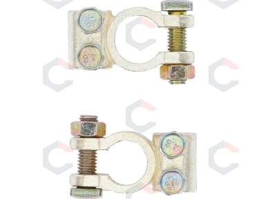Klemos akumuliatoriui | 2 vnt. (1408) Klemos akumuliatoriui | 2 vnt. (1408)