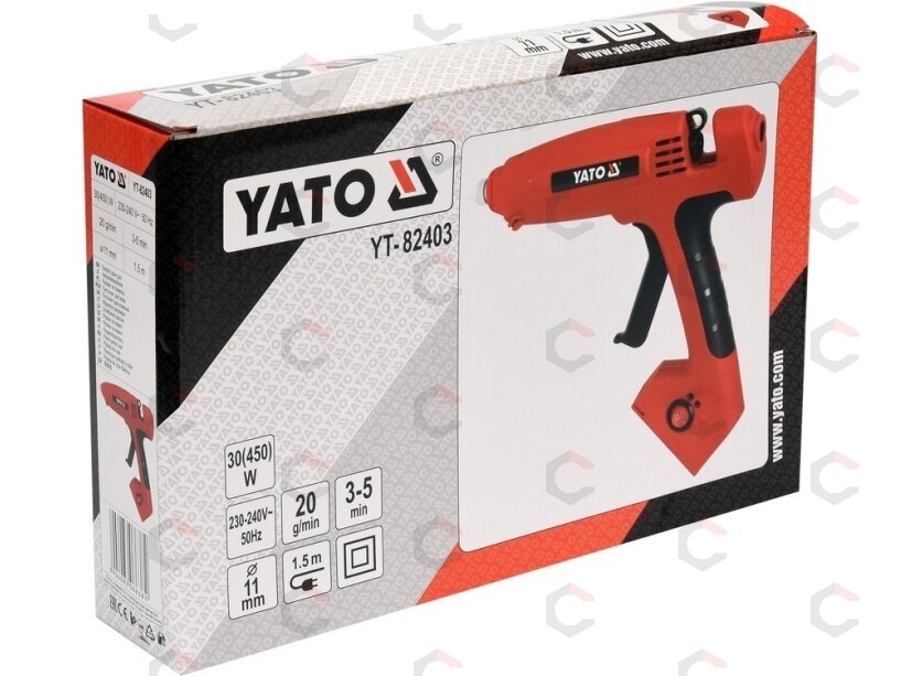 Klijų pistoletas | 11 mm / 450 w (YT-82403) 2 Klijų pistoletas | 11 mm / 450 w (YT-82403) 2