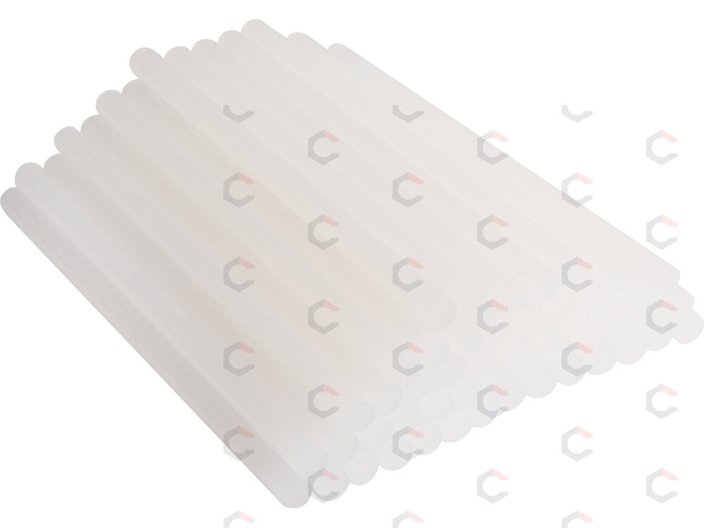 Karštų klijų lazdelių rinkinys | bespalvės universalios | 11 x 200 mm, 1 kg (73300)