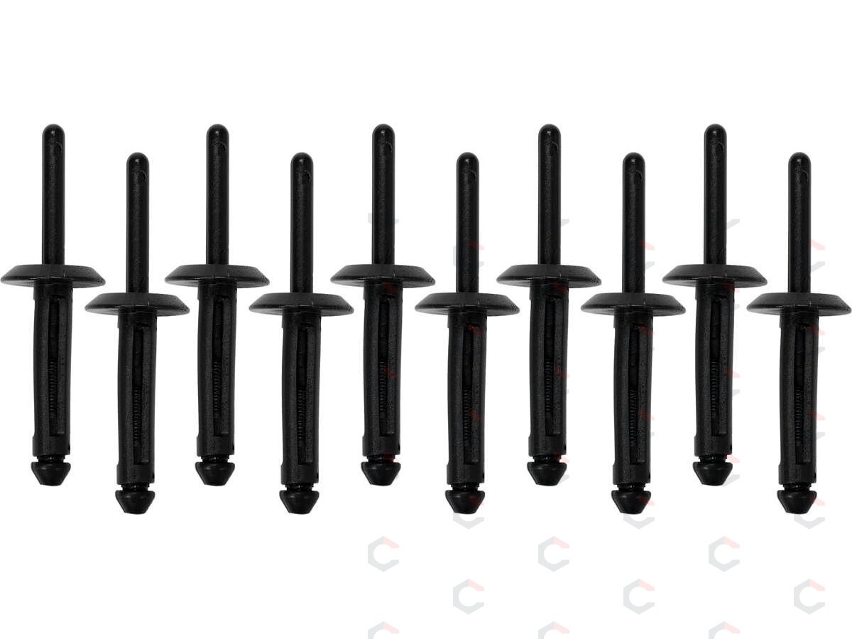 Kniedės plastikinės | 5,0 x 17,2 mm | 10 vnt. (YT-35982) Kniedės plastikinės | 5,0 x 17,2 mm | 10 vnt. (YT-35982)