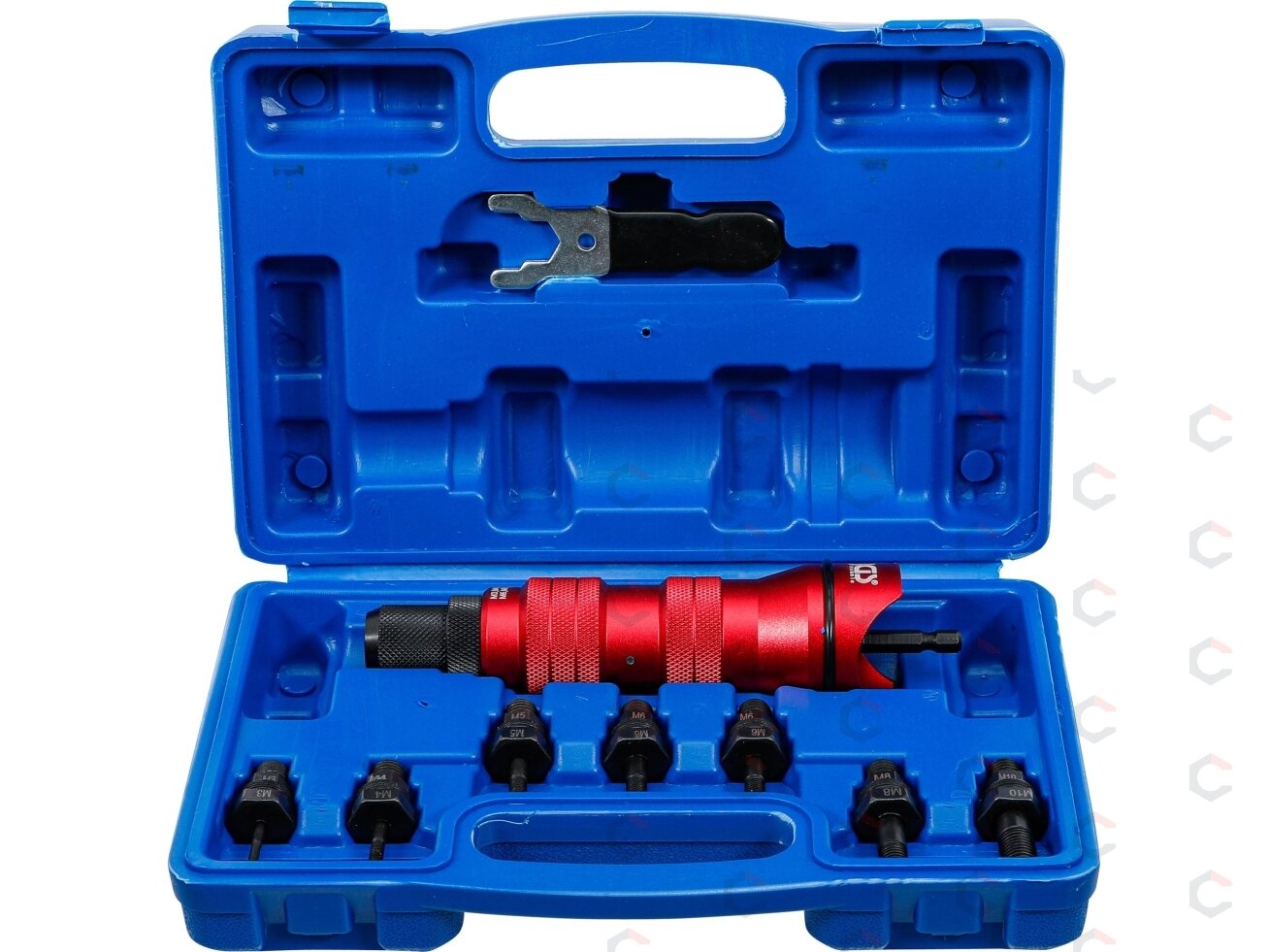 Kniedės veržlės priedas | Metalinė versija | M3 / M4 / M5 / M6 / M8 / M10 (6834) 1 Kniedės veržlės priedas | Metalinė versija | M3 / M4 / M5 / M6 / M8 / M10 (6834) 1