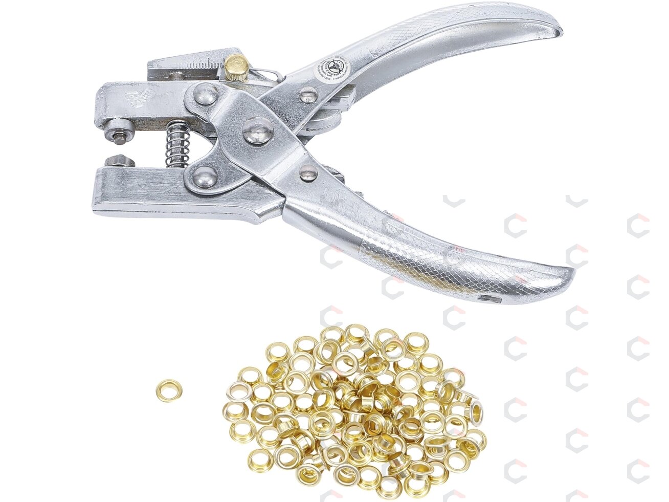 Kniedijimo replės | 100 apskritų kilpų | 5 mm | 180 mm (569) 1 Kniedijimo replės | 100 apskritų kilpų | 5 mm | 180 mm (569) 1